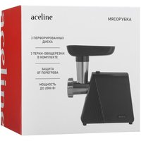 Мясорубка электрическая Aceline MG-2000 черный