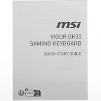 Keyboard  wired MSI Vigor GK30 INFRARED