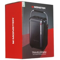 Portativ audiotizim MONSTER Traveler Mini, qora