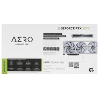 Видеокарта GIGABYTE GeForce RTX 5070 AERO OC [GV-N5070AERO OC-12GD]