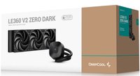 Система охлаждения DEEPCOOL LE360 V2 ZERO DARK черная