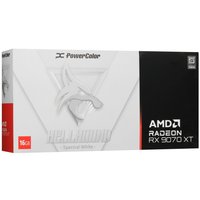 Graphics card PowerColor AMD Radeon RX 9070 XT Hellhound Spectral White OC [RX9070XT 16G-L/OC/WHITE]