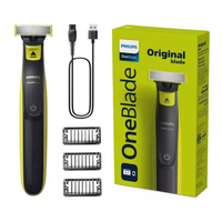 Триммер Philips OneBlade QP2724/10 черный/зеленый
