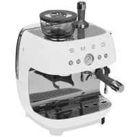 Кофеварка рожковая Smeg EGF03WHEU белый