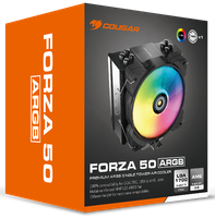 Кулер для процессора Cougar FORZA 50 ARGB  черный