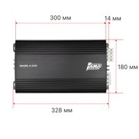 Усилитель AMP MASS 4.100
