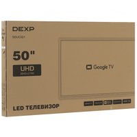50" (127 см) Телевизор DEXP 50UCG1 серый