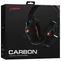 Проводные наушники ARDOR GAMING Carbon  черный 2024