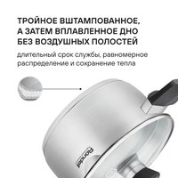 Кастрюля Rondell Strike Grey Ultra RDS-1948 2 л 18 см серый