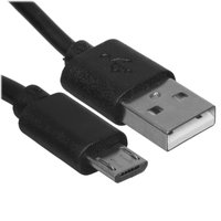 Кабель Aceline micro USB-B - USB Type-A черный