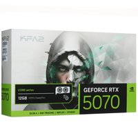 Видеокарта KFA2 GeForce RTX 5070 CORE OC 2FAN LED White [57NON7MDBSWK]