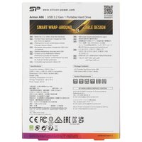 5 ТБ Внешний HDD Silicon Power Armor A66 [SP050TBPHD66LS3Y]