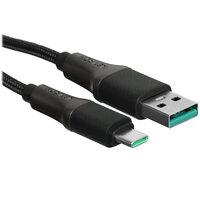 Кабель KEYRON USB Type-C - USB Type-A серый 1.5 м