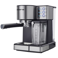 Кофеварка рожковая Polaris PCM 1536E Adore Cappuccino серый