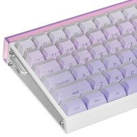 Клавиатура  проводная AULA HERO84 HE цвет фиолетовый