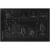 Компьютерное кресло ARDOR GAMING Ghost Knight 1000R RB-004 черный