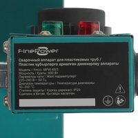 Сварочный аппарат для полипропиленовых труб FinePower MPW-60/3