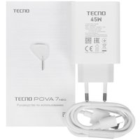 6.78" Смартфон Tecno POVA 7 Neo 256 ГБ серебристый