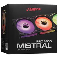 Комплект вентиляторов ARDOR GAMING Mistral PRO Mod Kit 3in1  черный