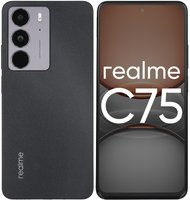 6.72" Smartphone realme C75 128 GB black