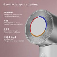 Фен РЕДМОНД HD1703 серый/белый