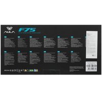 Клавиатура  проводная + беспроводная AULA F75