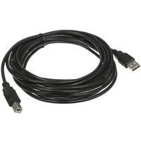 Кабель DEXP USB Type-A - USB Type-B черный 5 м