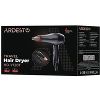 Фен Ardesto HD-Y120T черный/бежевый