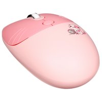 Клавиатура+мышь беспроводная   DEXP Pink Cats розовый