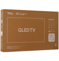 75" (190.5 см) Телевизор TCL 75P7K черный