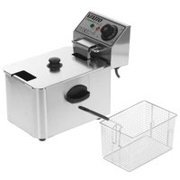 Фритюрница Viatto EF-4L серебристый
