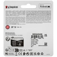 Memory card Kingston Canvas Go! Plus microSDXC 64 GB [SDCG4/64GB]