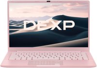 14.1" Ноутбук DEXP Aquilon C14-INW602 розовый