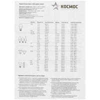 Комплект светодиодных ламп Космос LkecLED12WGL45E1445