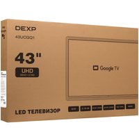 43" (108 см) Телевизор DEXP 43UCGQ1