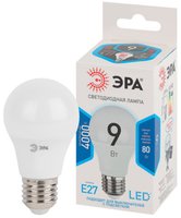 Лампа светодиодная ЭРА LED E27/A60/9w/840