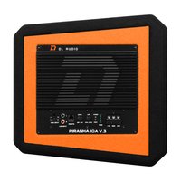 Автосабвуфер активный DL Audio Piranha 10A V.3 Black