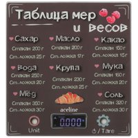 Кухонные весы Aceline GM-30 черный