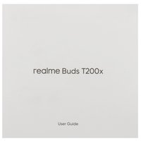 Наушники TWS Realme Buds T200Х  белый 2025