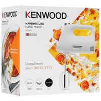 Миксер Kenwood HMP30.A0BK [450 Вт, ручной, скоростей - 5, корпус - пластик, насадок - 4 шт, чёрный]
