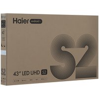 43" (109 см) Телевизор Haier 43 LED S2 черный