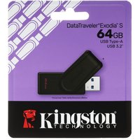 USB Flash xotirasi 64 GB Kingston DataTraveler Exodia S [DTXS/64GB]