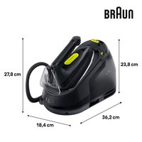 Steam generator Braun IS3257BK black