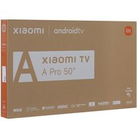 50" (127 см) Телевизор Xiaomi TV A Pro 50 2026 черный