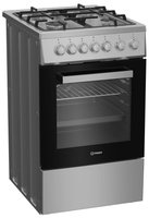 Комбинированная плита Indesit ISG5F1HX серебристый