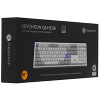 Клавиатура  проводная Keychron Q6 HE 8K цвет белый