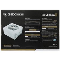 Блок питания Cougar GEX 750 SNOW [31GE075002R01] белый