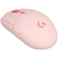 Мышь беспроводная/проводная Logitech G G304 X LIGHTSPEED [910-007689] розовый