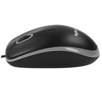 Клавиатура+мышь  проводная  Logitech MK200 черный