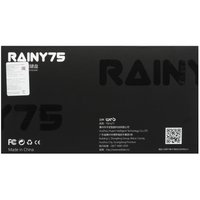 Клавиатура  проводная + беспроводная WOBKEY Rainy75 Pro цвет серебристый